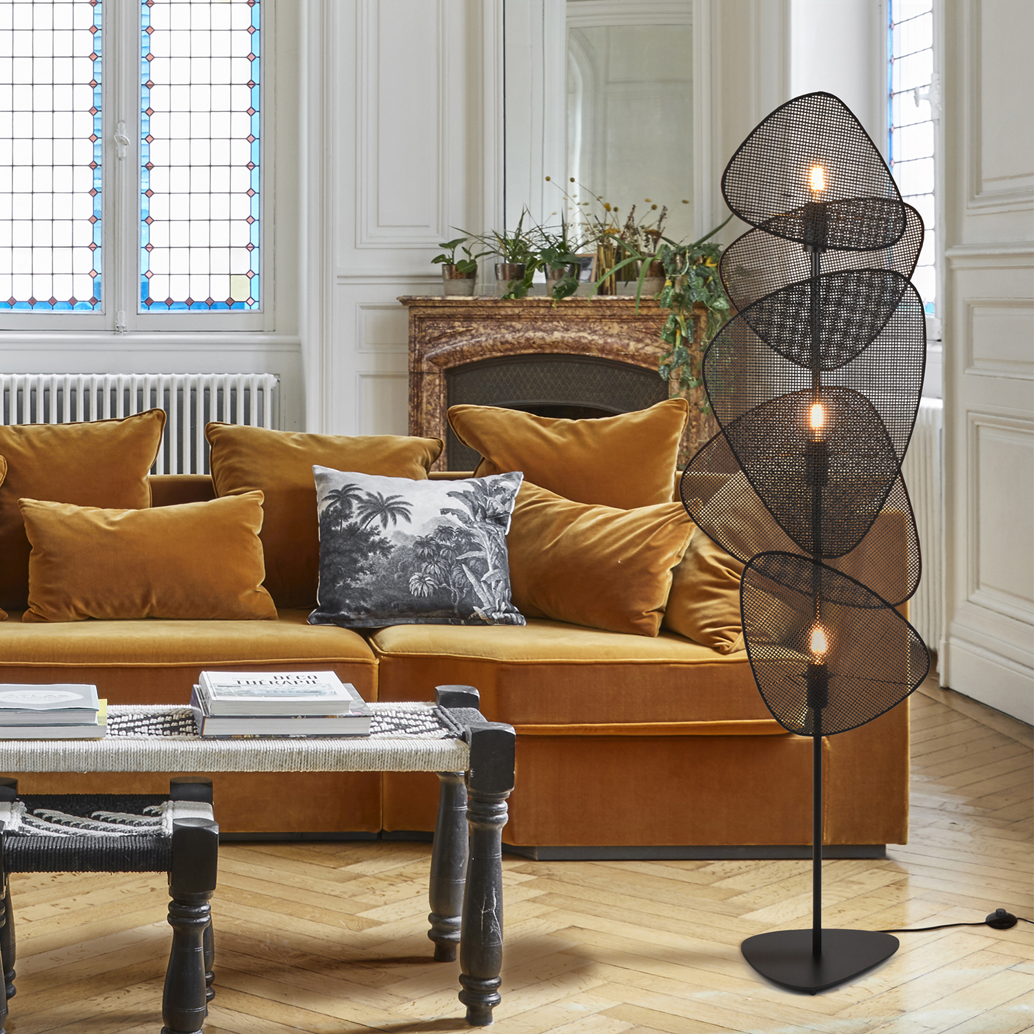 Lampadaire screen market set